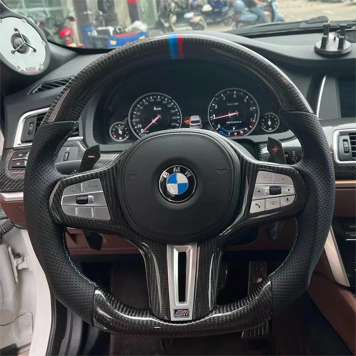 Ttd Craft Bmw G30 G31 G32 G38 G05 G07 X3m F90 M8 G29 Carbon Fiber Steering Wheel 1