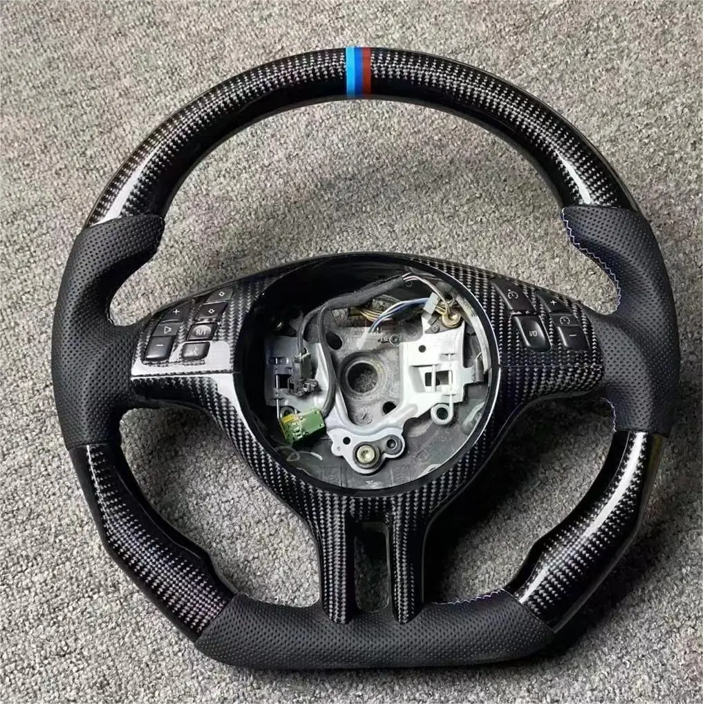 Ttd Craft Bmw M3 E46 325I 330I / M5 E39 / X5 E53 Carbon Fiber Steering Wheel 1