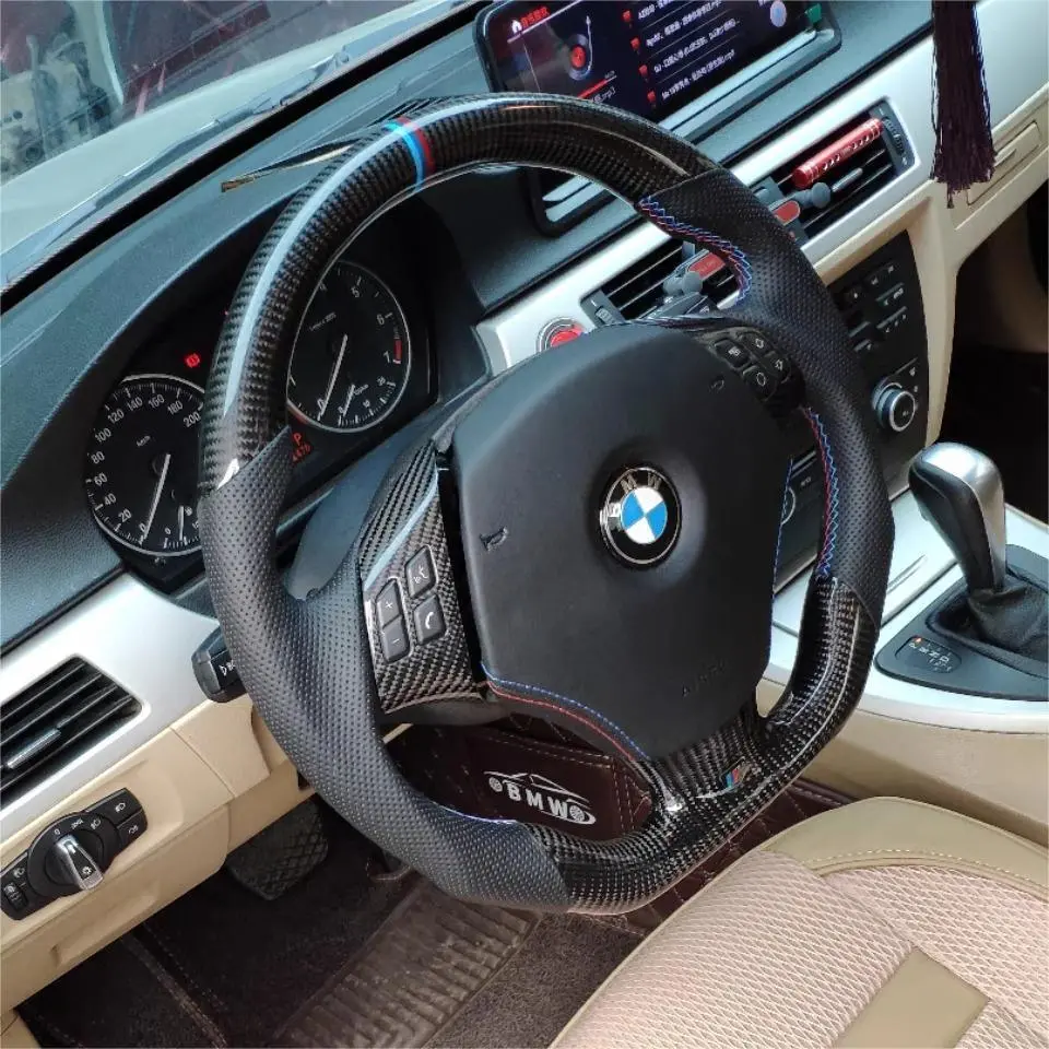 Ttd Craft Bmw 3 Series E90 E91 E92 E93 / X1 E84 Carbon Fiber Steering Wheel 1