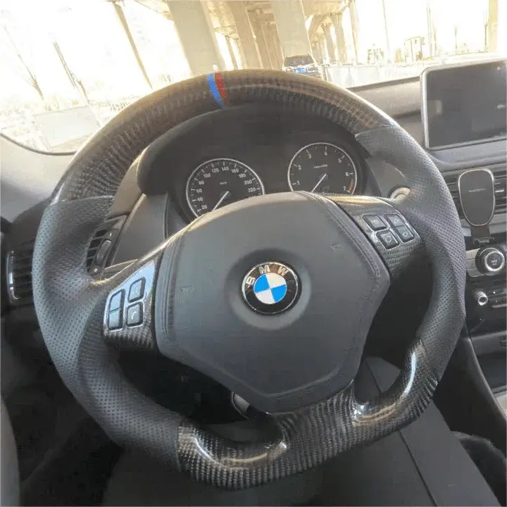 Ttd Craft Bmw 3 Series E90 E91 E92 E93 / X1 E84 Carbon Fiber Steering Wheel 1