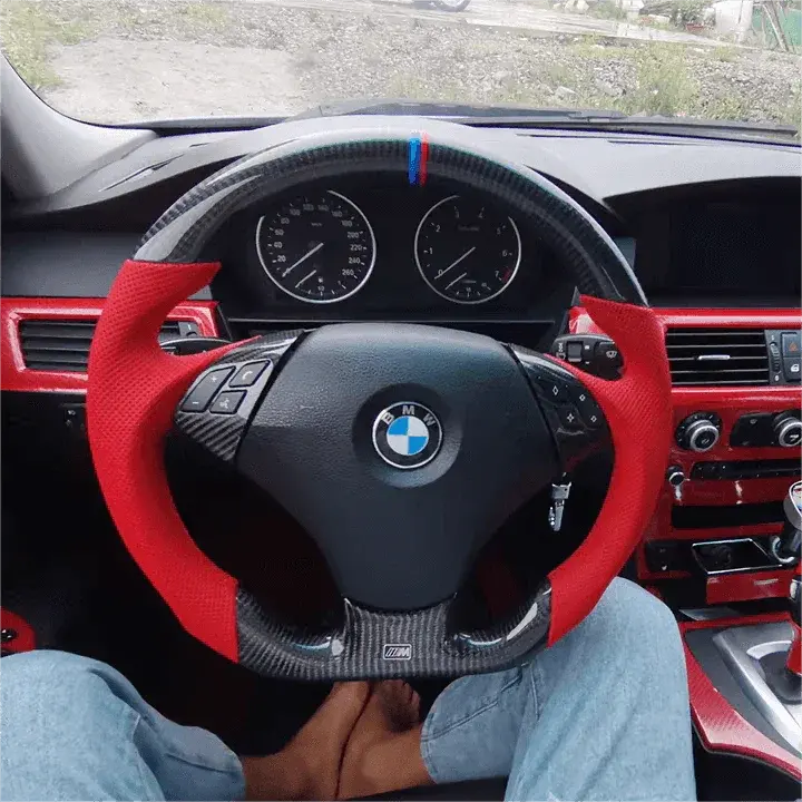 Ttd Craft Bmw 5 Series E60 E61 Carbon Fiber Steering Wheel 1