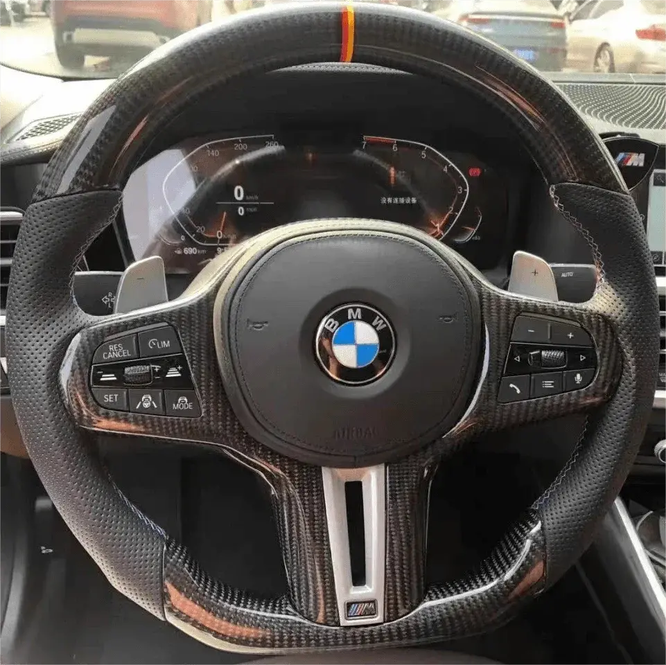 Ttd Craft Bmw G30 G31 G32 G38 G05 G07 X3m F90 M8 G29 Carbon Fiber Steering Wheel 1