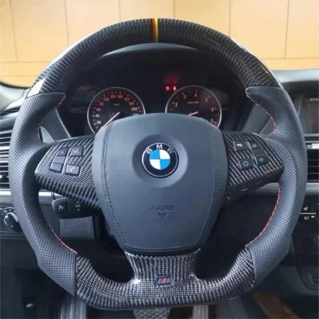 Ttd Craft Bmw X3 X5 X6 E83 E70 E71 E72 Carbon Fiber Steering Wheel 1