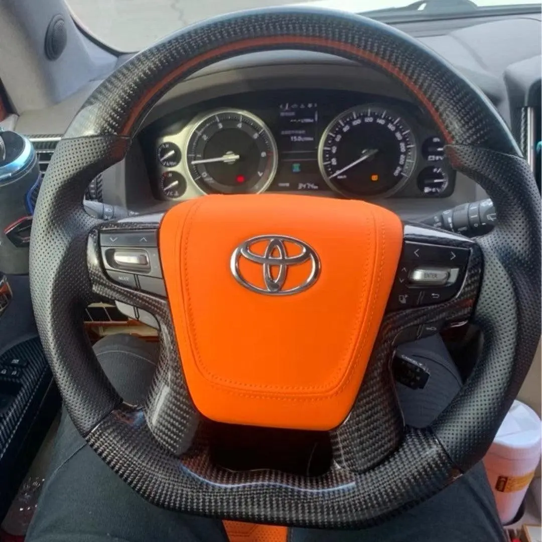 Ttd Craft Toyota 2018-2022 Prado /Landcruiser Carbon Fiber Steering Wheel 1