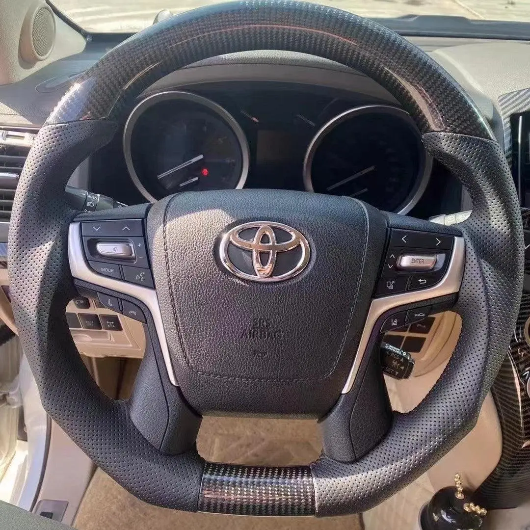 Ttd Craft Toyota 2018-2022 Prado /Landcruiser Carbon Fiber Steering Wheel 1
