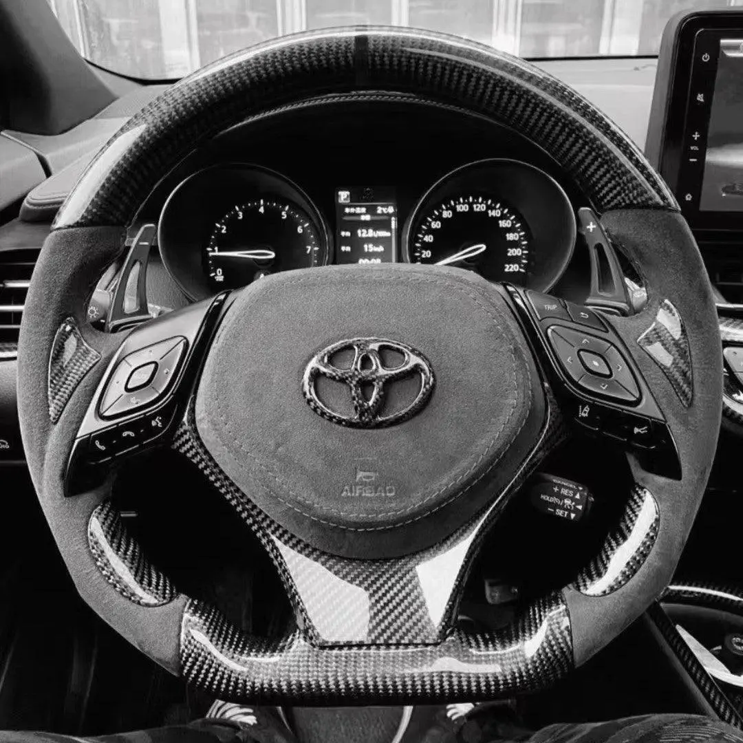 Ttd Craft Toyota 2018-2023 Chr Carbon Fiber Steering Wheel 1