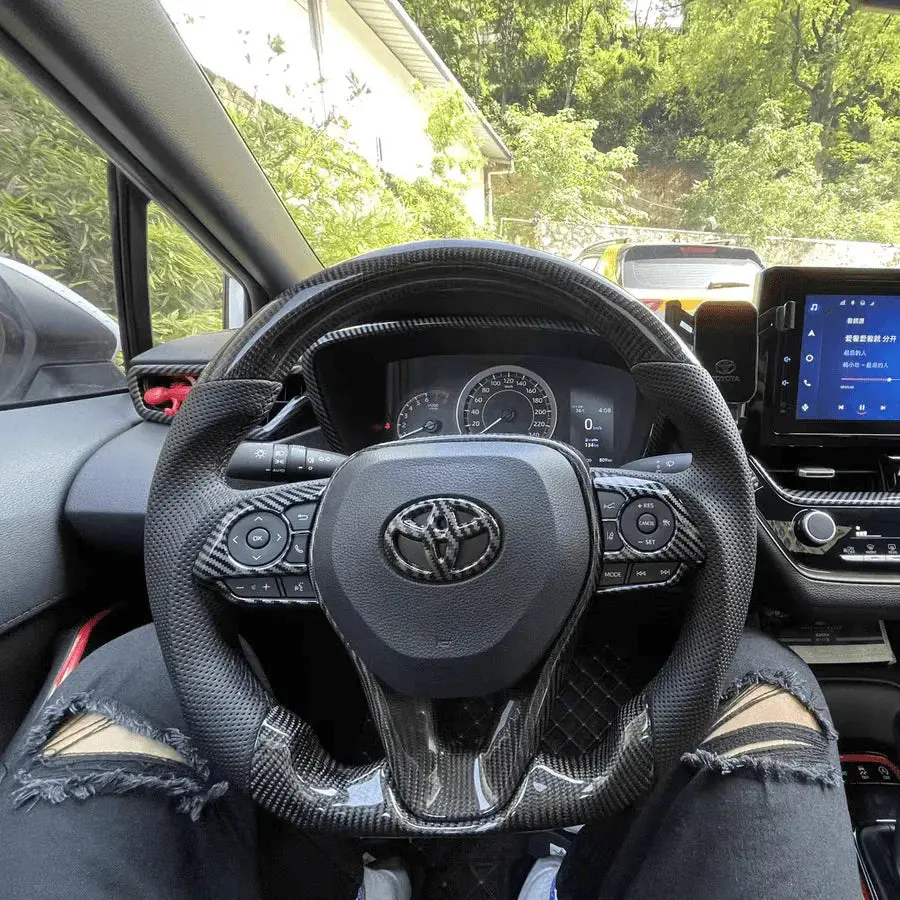 Ttd Craft Toyota 2019-2026 Corolla Hatchback Rav4 Carbon Fiber Steering Wheel 1