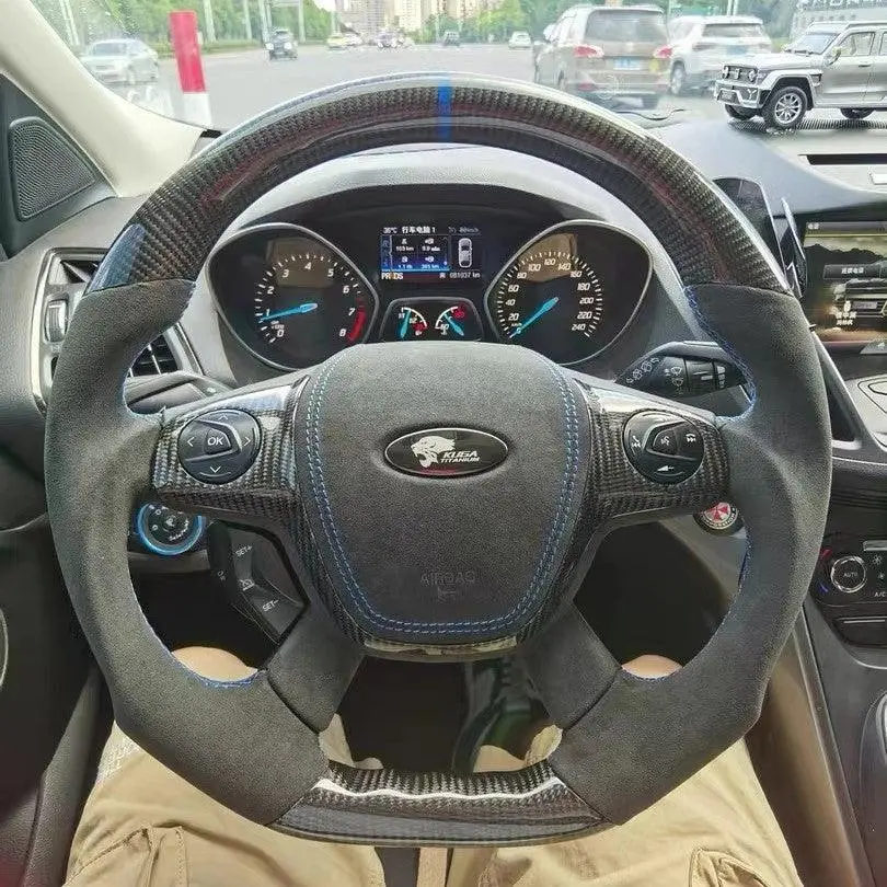 Ttd Craft Ford 2012-2014 Focus C-Max Carbon Fiber Steering Wheel 1