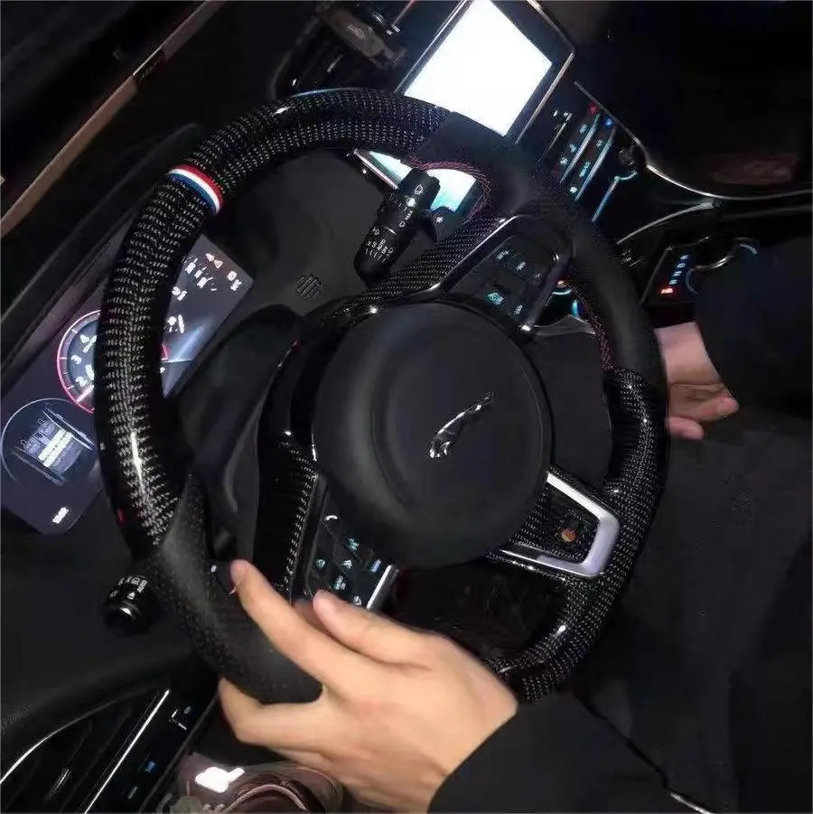 Ttd Craft Jaguar 2018-2020 E-Pace Carbon Fiber Steering Wheel 1