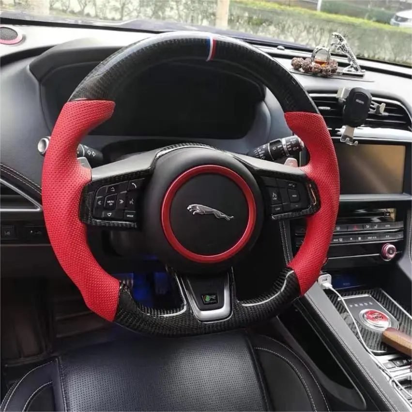 Ttd Craft Jaguar 2013-2025 F-Type Carbon Fiber Steering Wheel 1