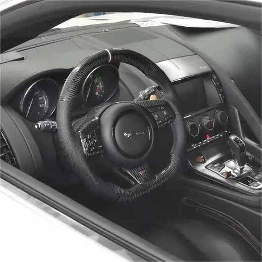 Ttd Craft Jaguar 2018-2020 E-Pace Carbon Fiber Steering Wheel 1