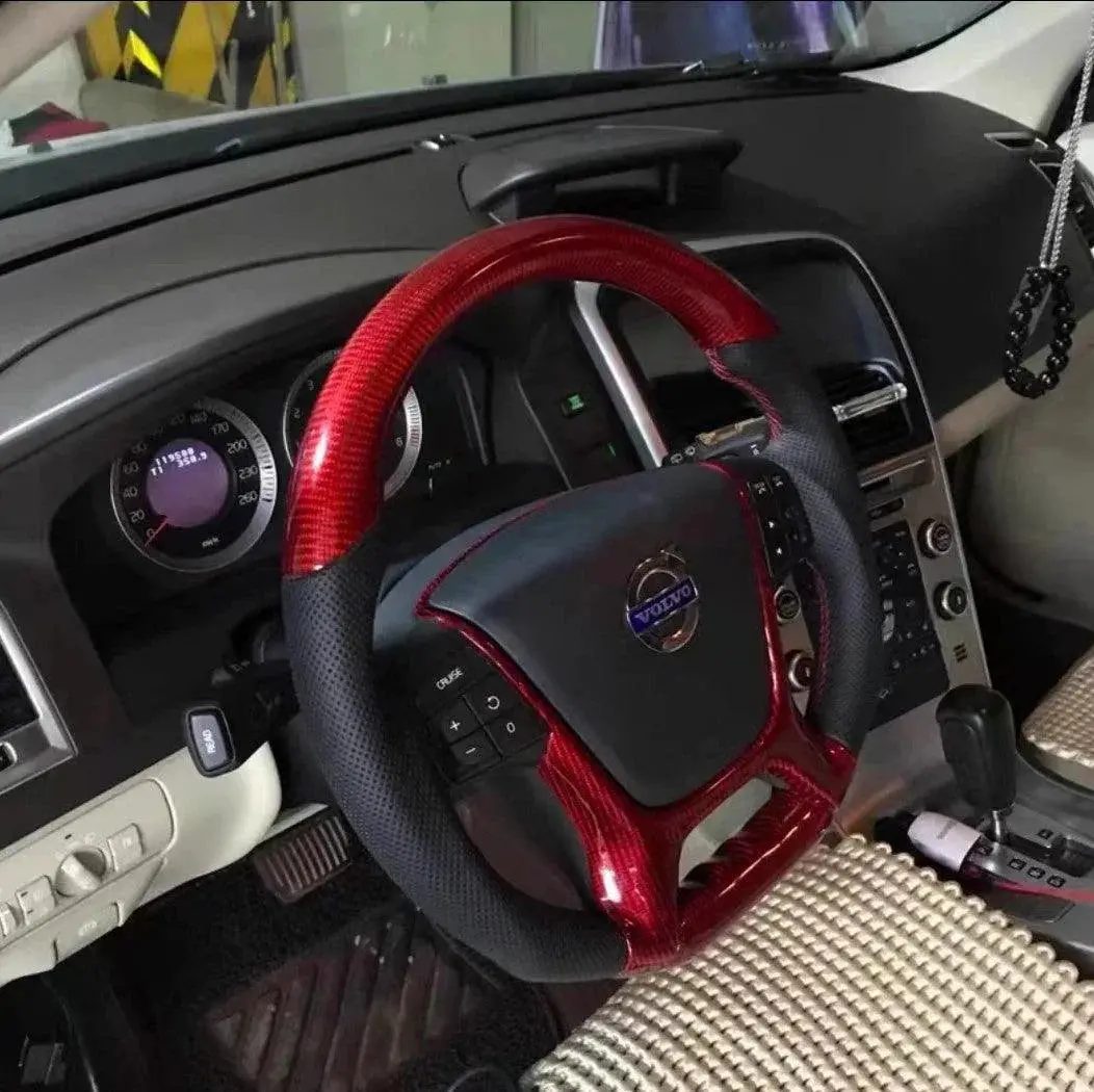 Ttd Craft Volvo 2013 Xc60 / Volvo 2011-2015 Xc70 Carbon Fiber Steering Wheel 1