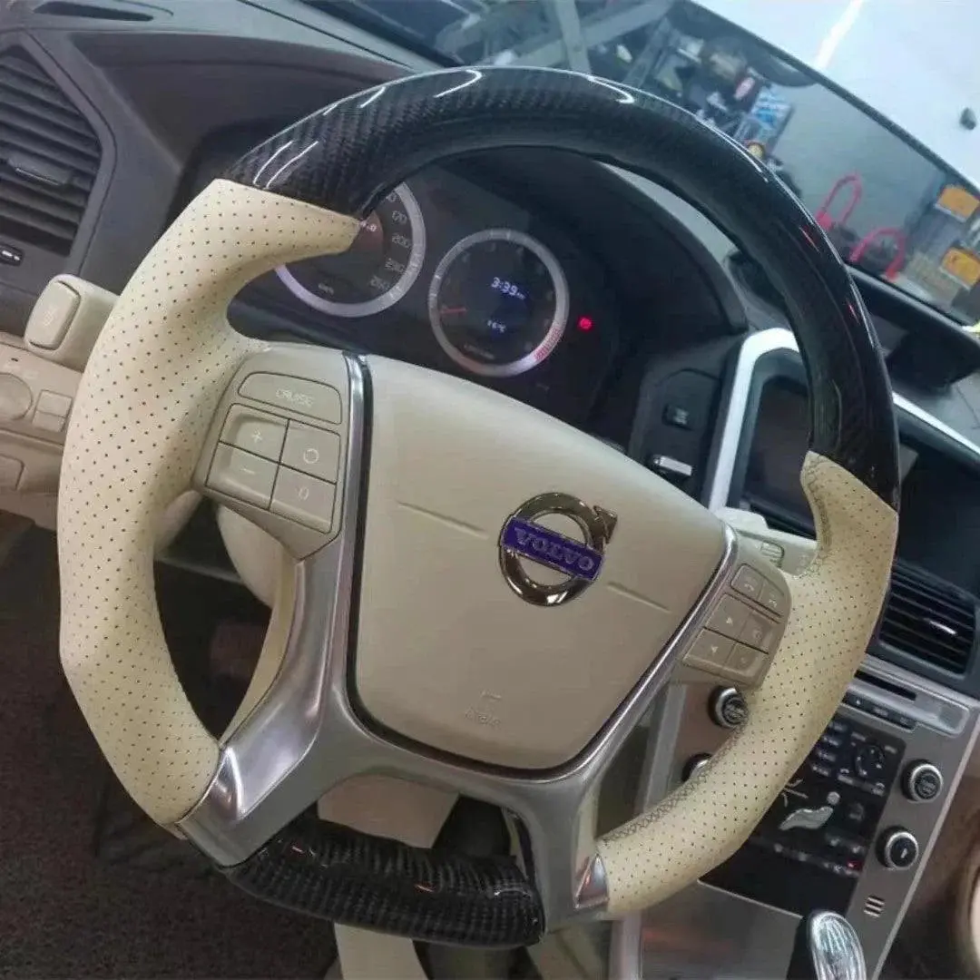Ttd Craft Volvo 2013 Xc60 / 2011-2015 Xc70 Carbon Fiber Steering Wheel 1