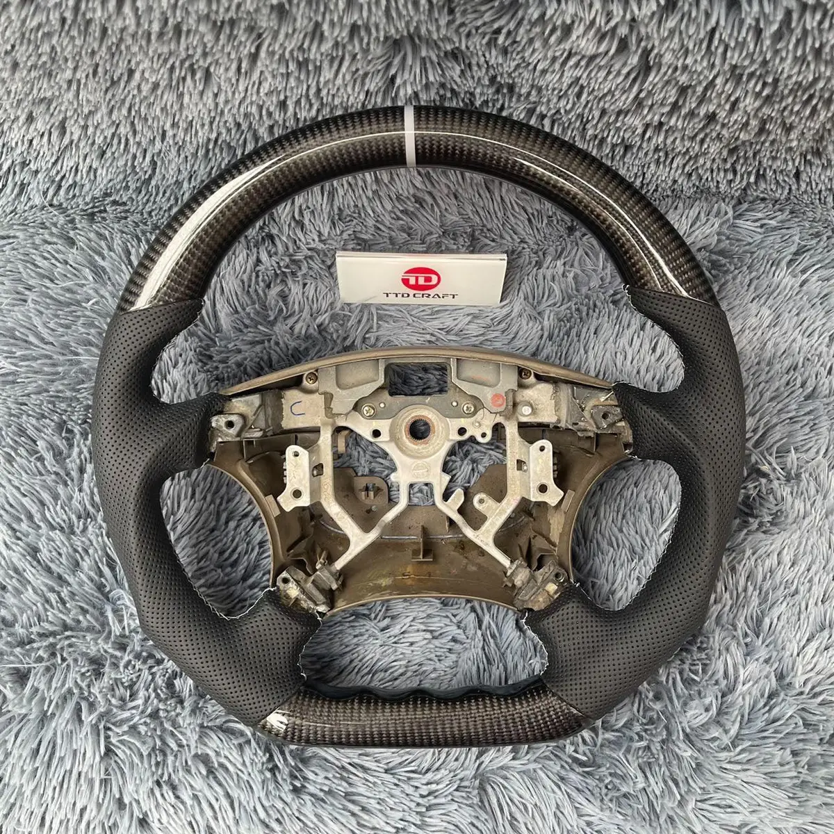 Custom Carbon Fiber Steering Wheel For 2005-2011 Toyota Tacoma 4Runner |Ttd Craft 2