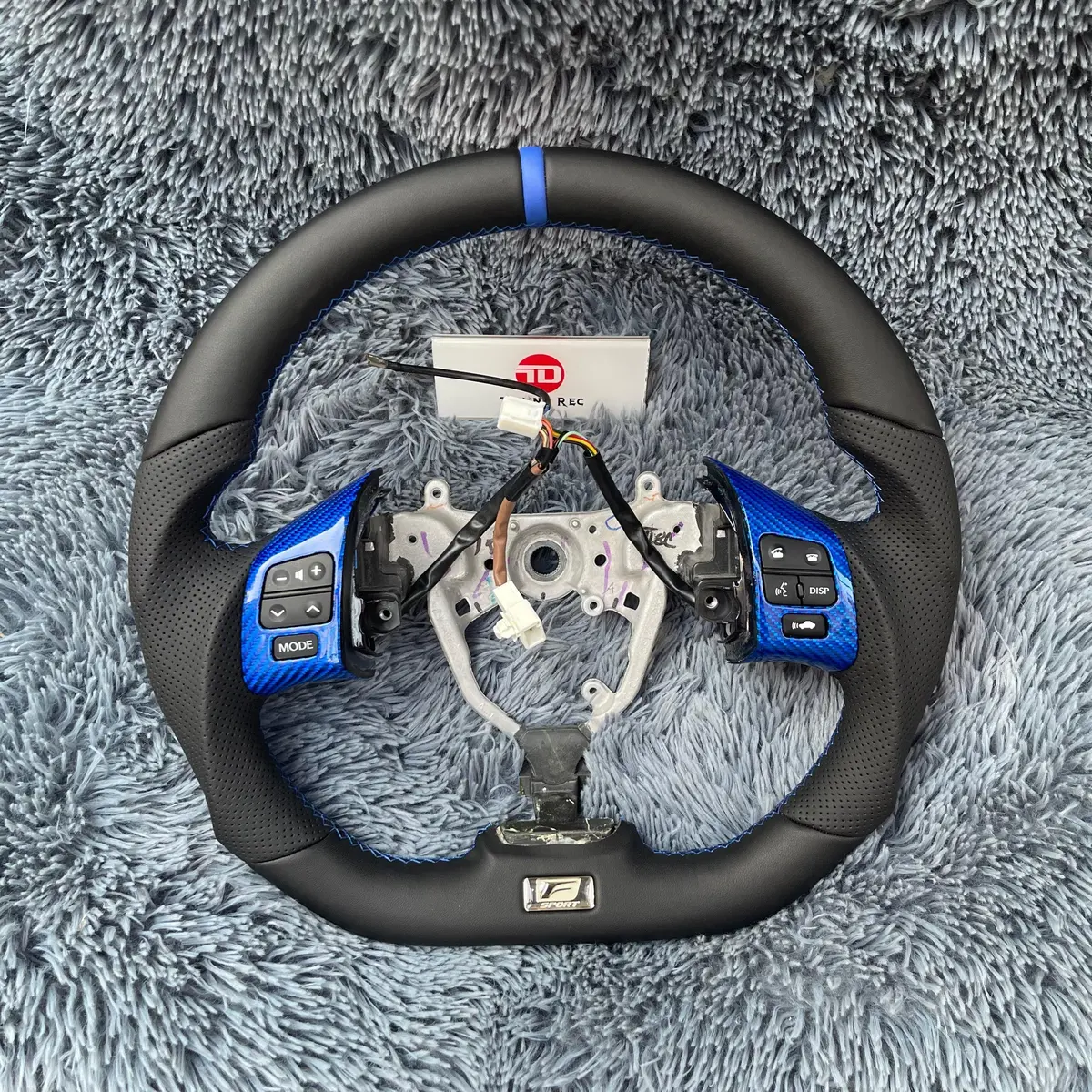 Ttd Craft Lexus 2006-2013 Is250 Is350 Isf Leather Steering Wheel 1