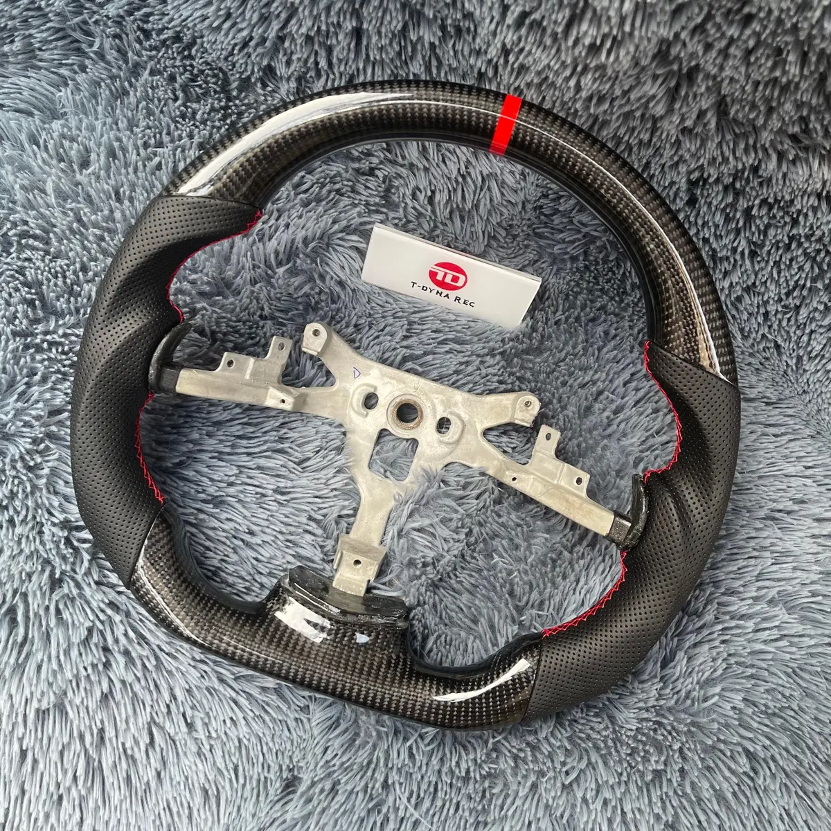 Carbon Fiber Steering Wheel For Corvette 2006-2013 C6 Z06 |Ttd Craft 2