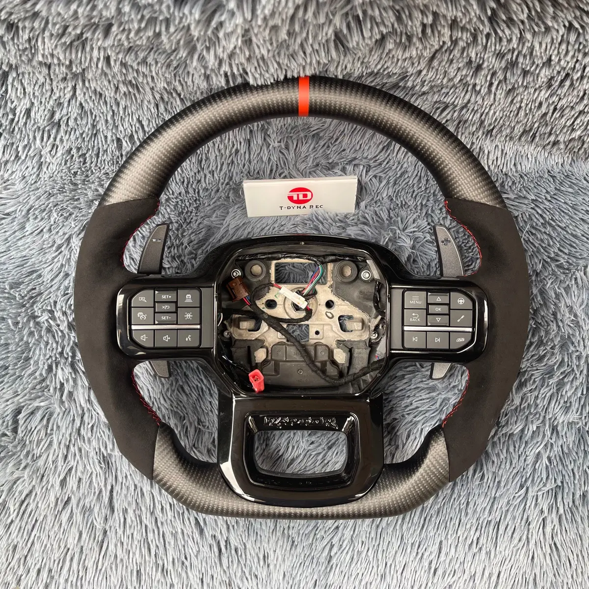 Ttd Craft  Ford 2021-2026 F150 / Raptor Carbon Fiber Steering Wheel 1