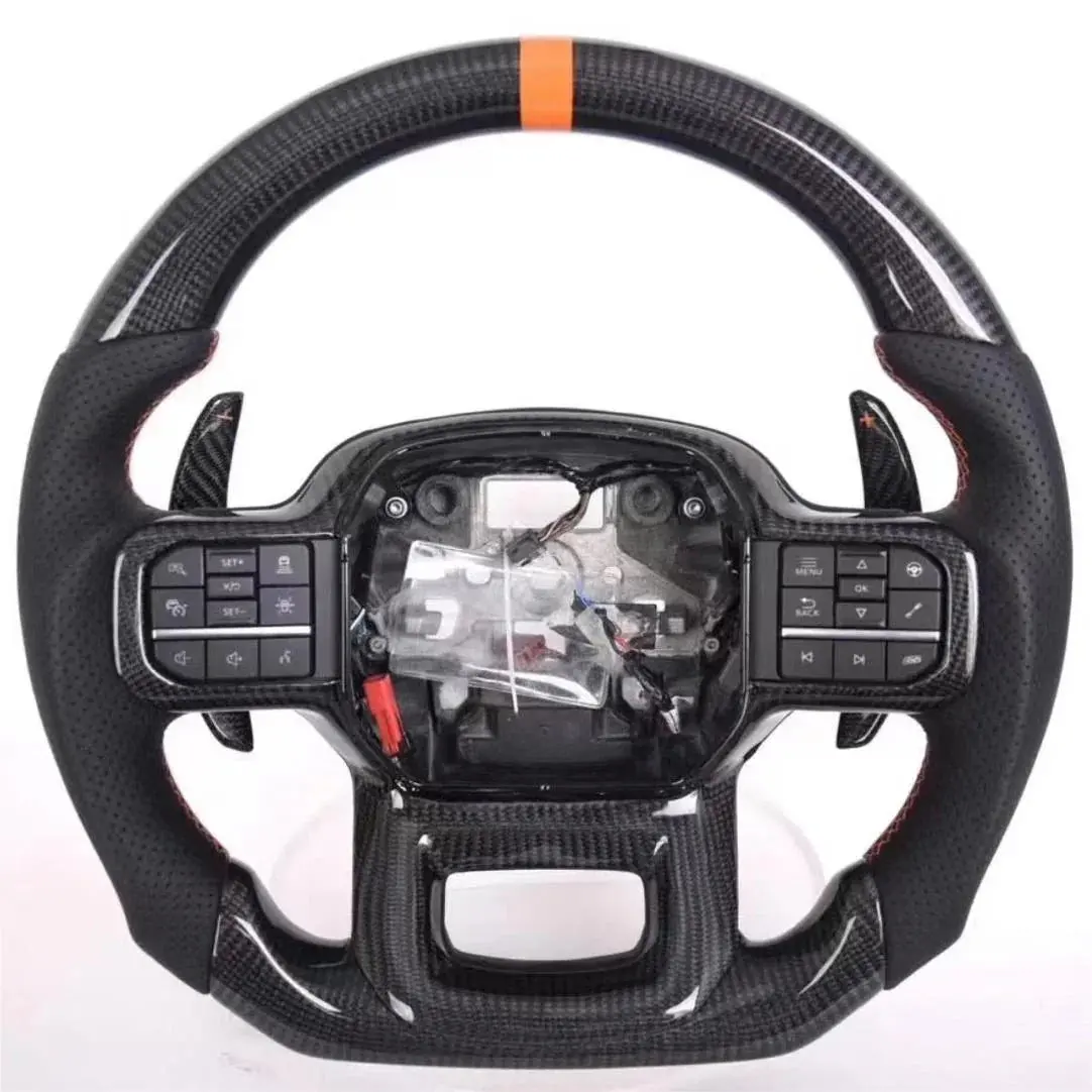 Ttd Craft  Ford 2021+ F-150 / Raptor Carbon Fiber Steering Wheel 1