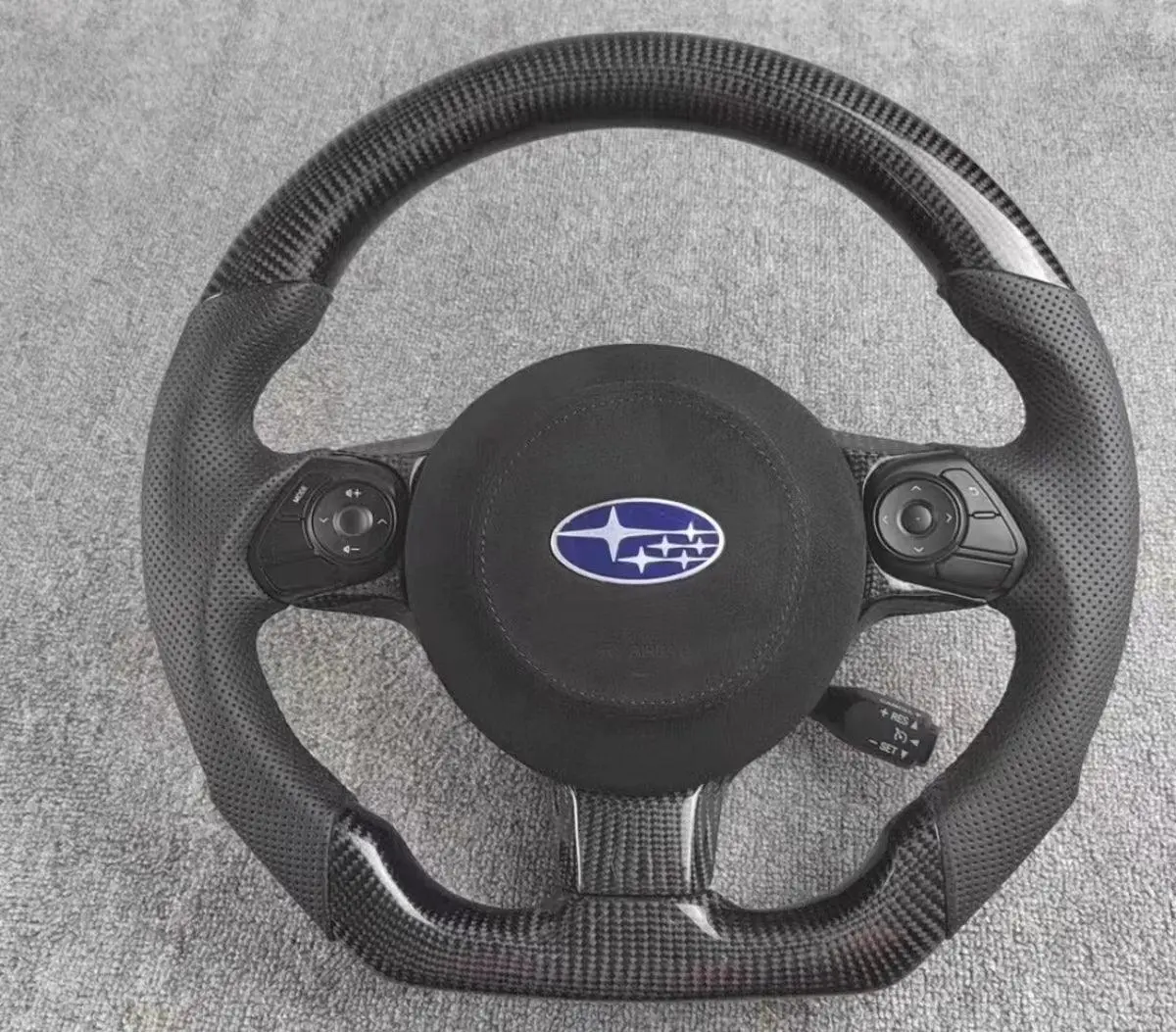 Ttd Craft 2017-2020 Gt86  / Frs  / 2017-2023 Brz Carbon Fiber  Steering Wheel 1