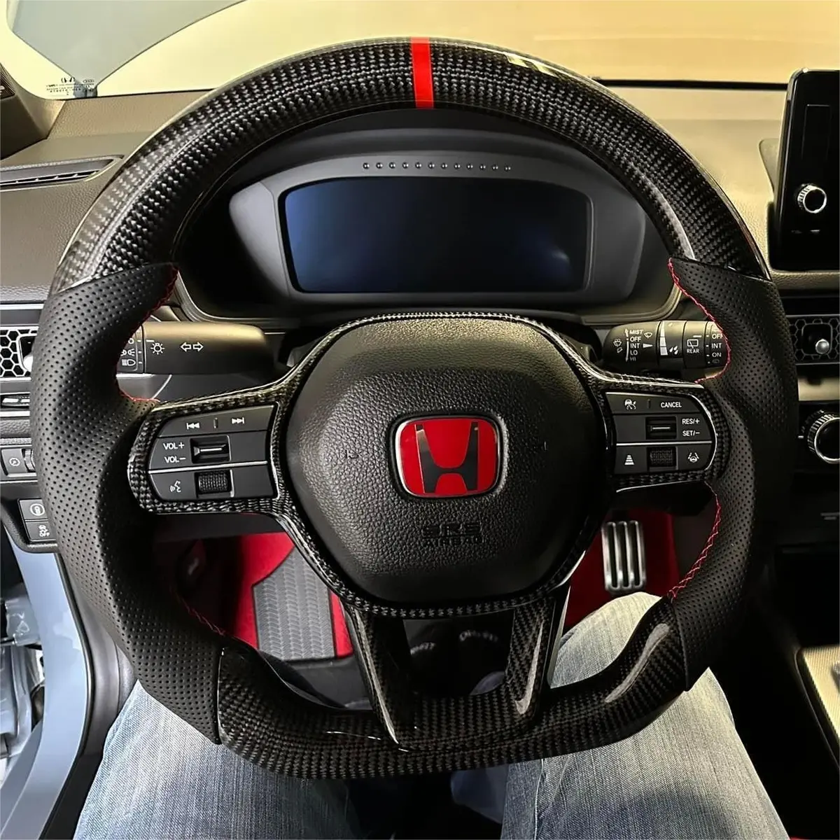 Custom Carbon Fiber Steering Wheel For 2022-2026 Honda Accord Civic | Ttd Craft 1