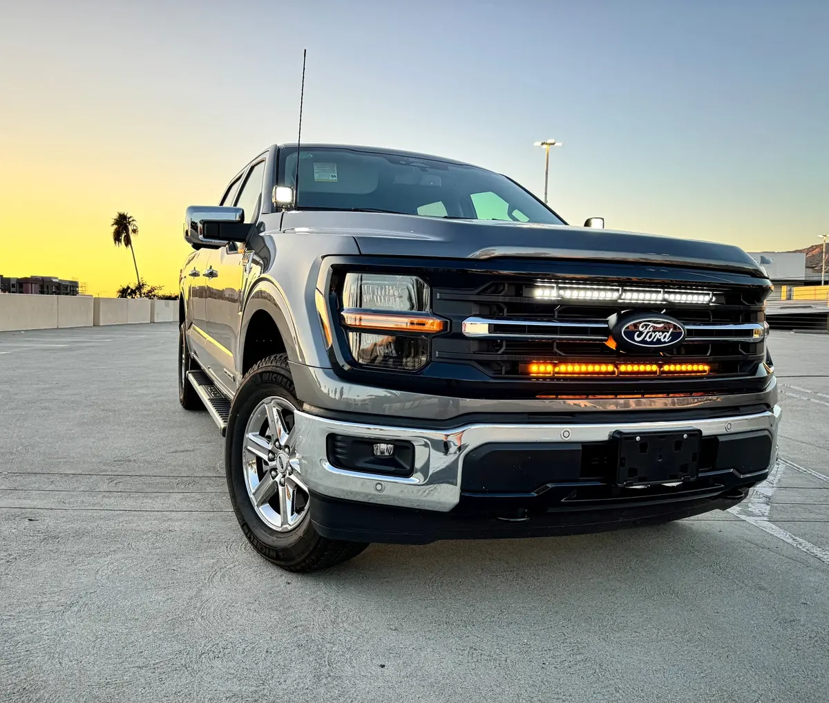 2024+ Ford F150 Dual 30In Light Bars 1