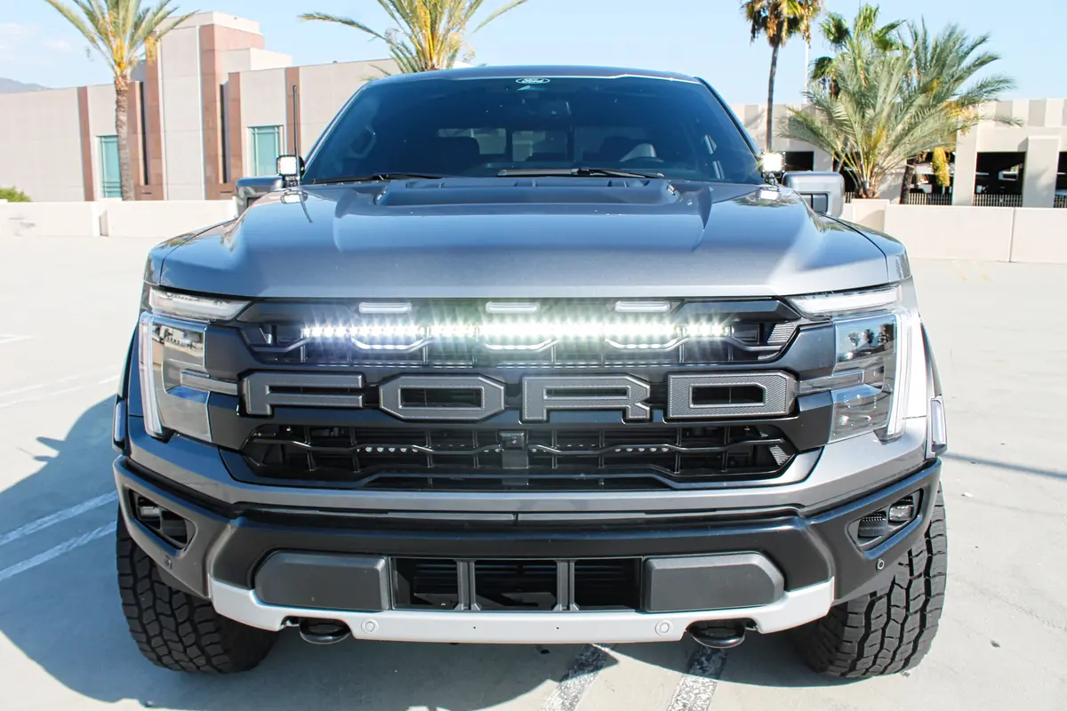 2024+ Ford Raptor Grille Lightbar Gen 3 Single 40In Light Bar - Slim 2