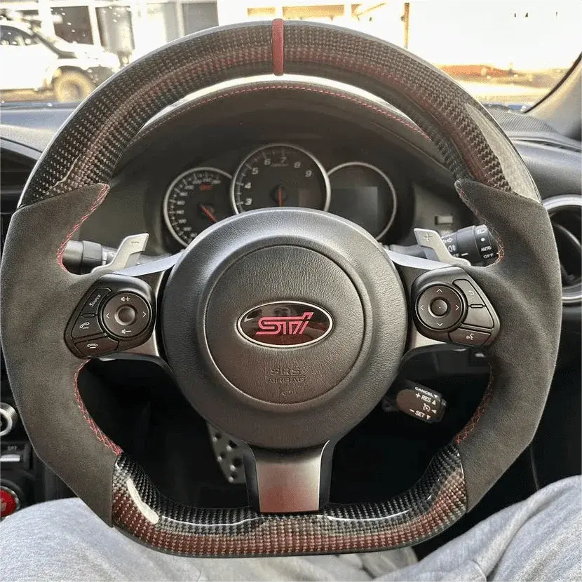 2017-2026 Subaru Brz Toyota 86 Gr86 Real Carbon Fiber Steering Wheel |Ttd Craft 1