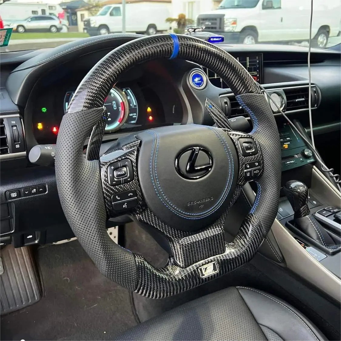 Ttd Craft Lexus 2014-2025 Is 250 350 300 Ct200h Nx 200T Rc Rcf Sport Carbon Fiber Steering Wheel 1
