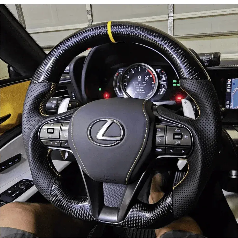 Ttd Craft  Lexus 2017-2026 Lc500 Carbon Fiber Steering Wheel 1