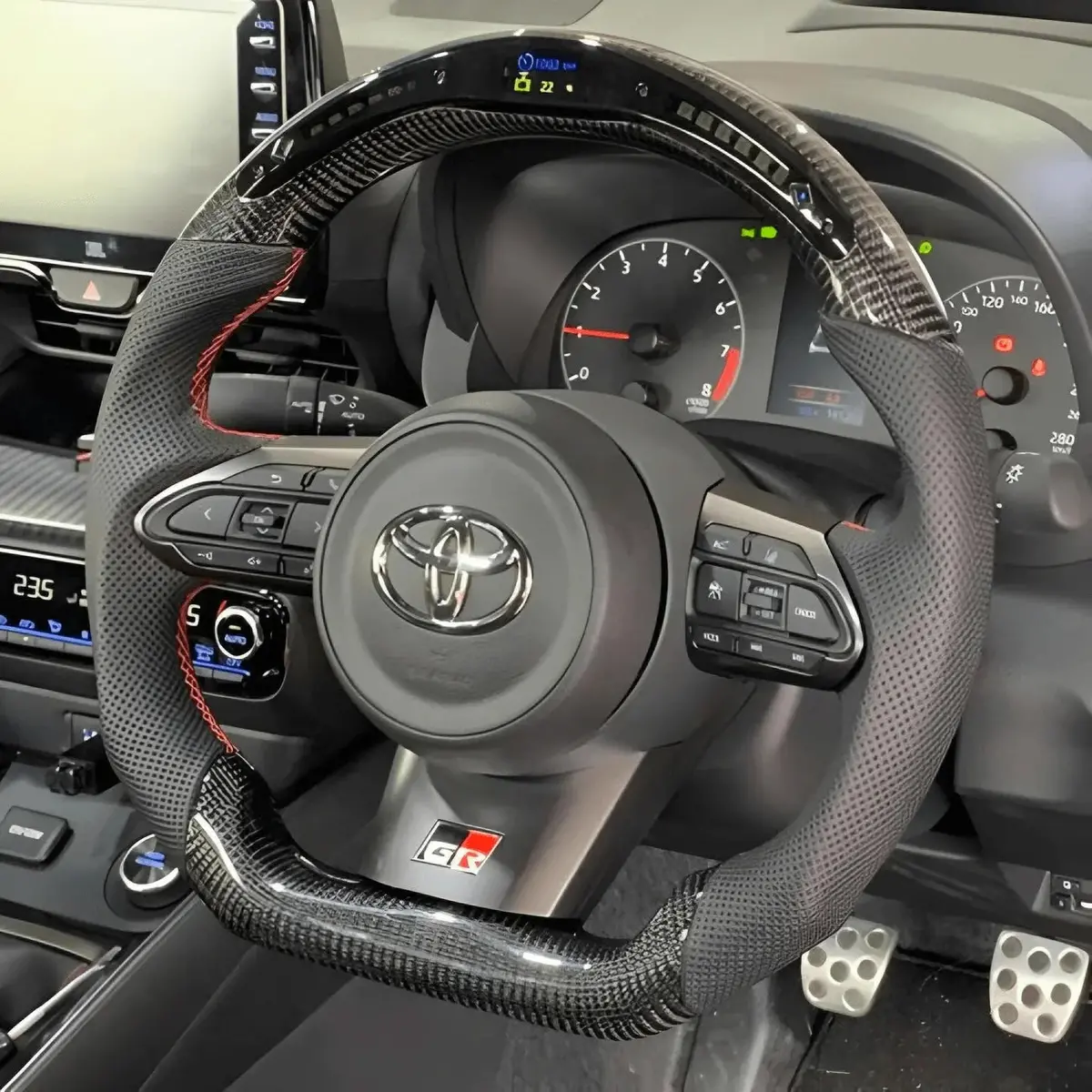 Ttd Craft Toyota 2024 -2026 Corolla Gr Carbon Fiber Steering Wheel 1