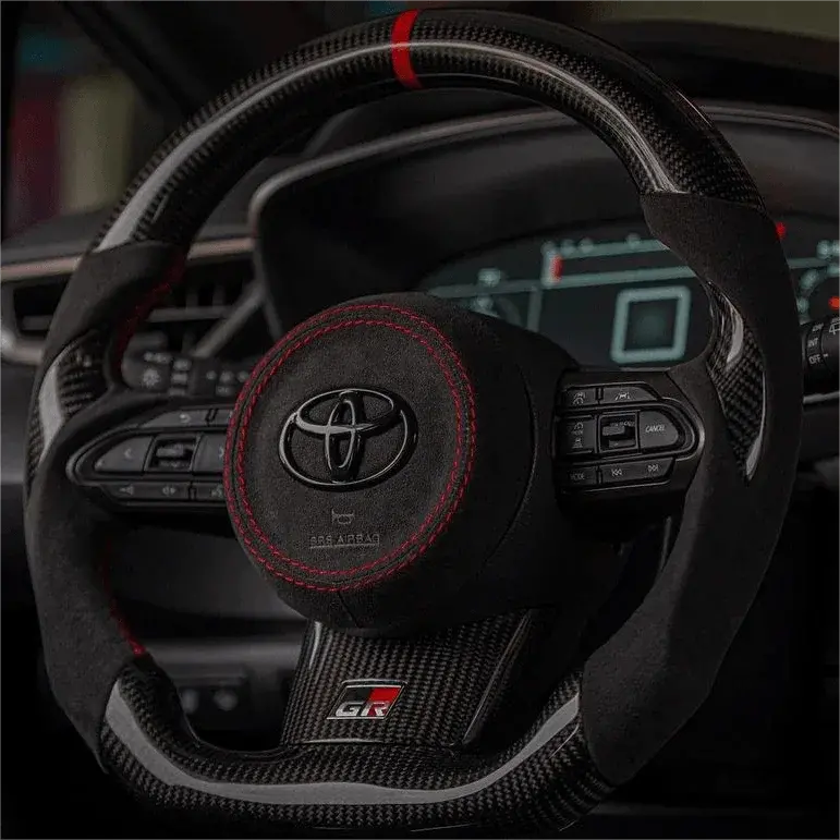 Ttd Craft Toyota 2024 -2026 Corolla Gr Carbon Fiber Steering Wheel 1