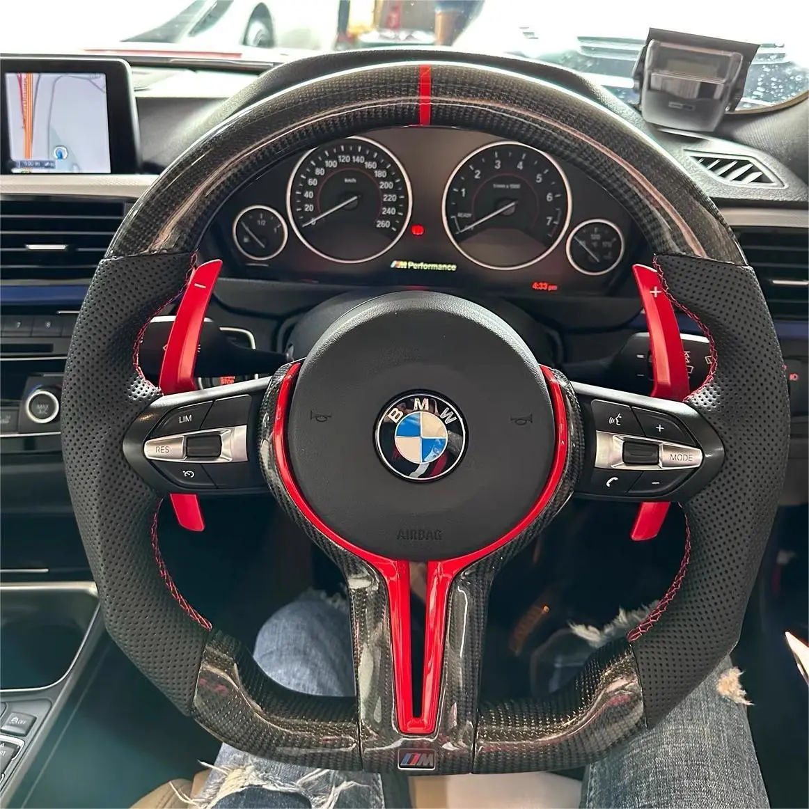Ttd Craft Bmw M5 M6 F10 F06 F12 F01 F02 F03 F04 Carbon Fiber Steering Wheel 1