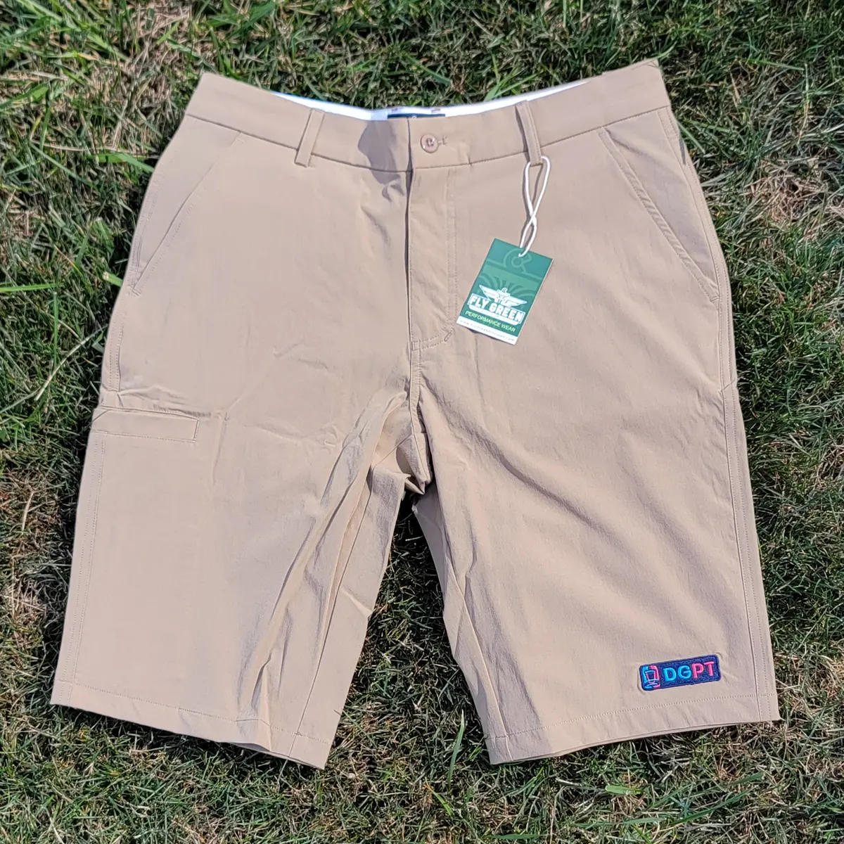 Dgpt Bar Stamp - Fly Green Performance Shorts 1