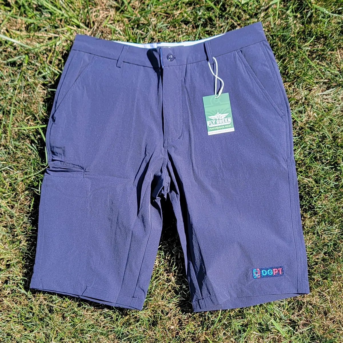 Dgpt Bar Stamp - Fly Green Performance Shorts 3