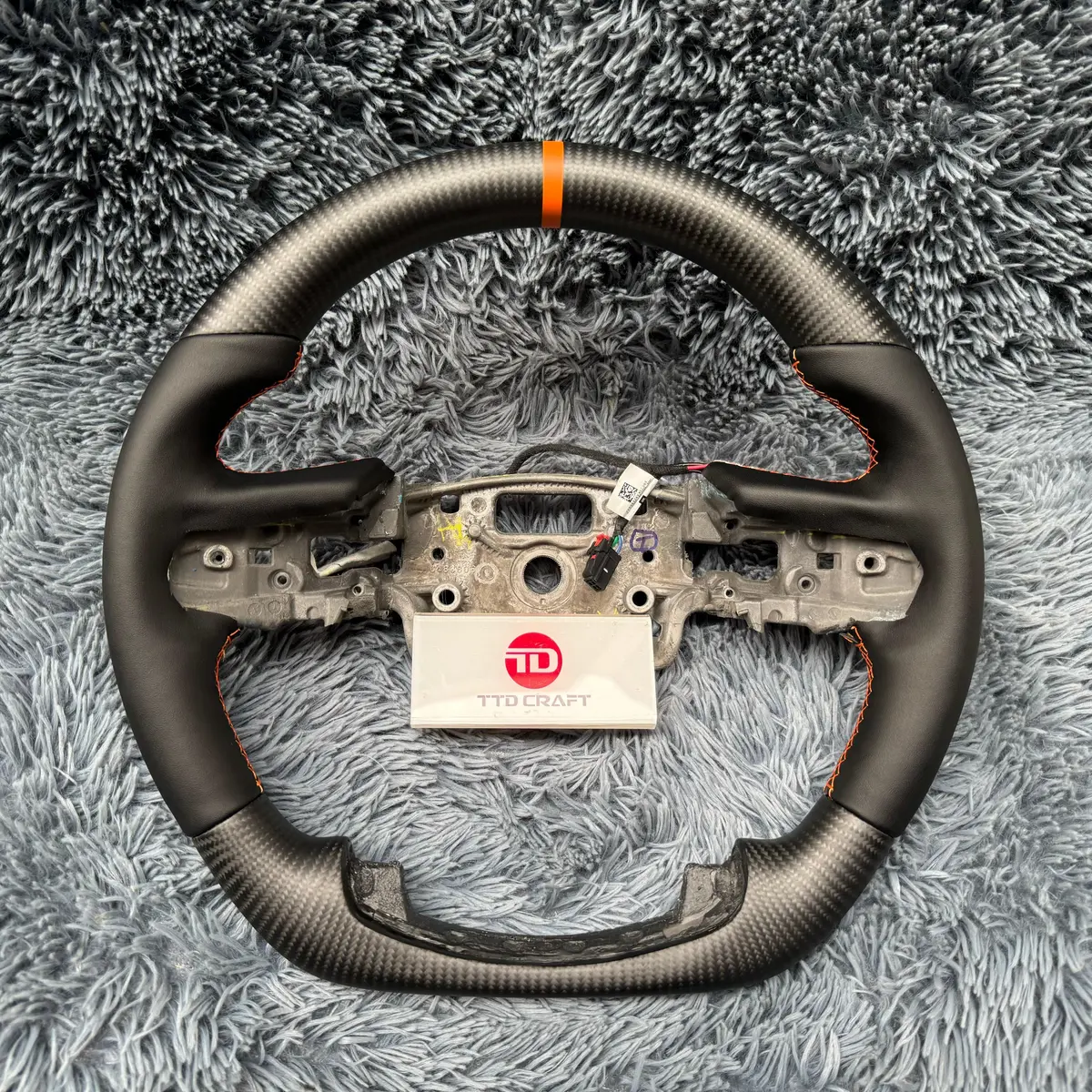 Ttd Craft Chevrolet 2019 -2026 Silverado /Gmc Sierra Carbon Fiber Steering Wheel 1