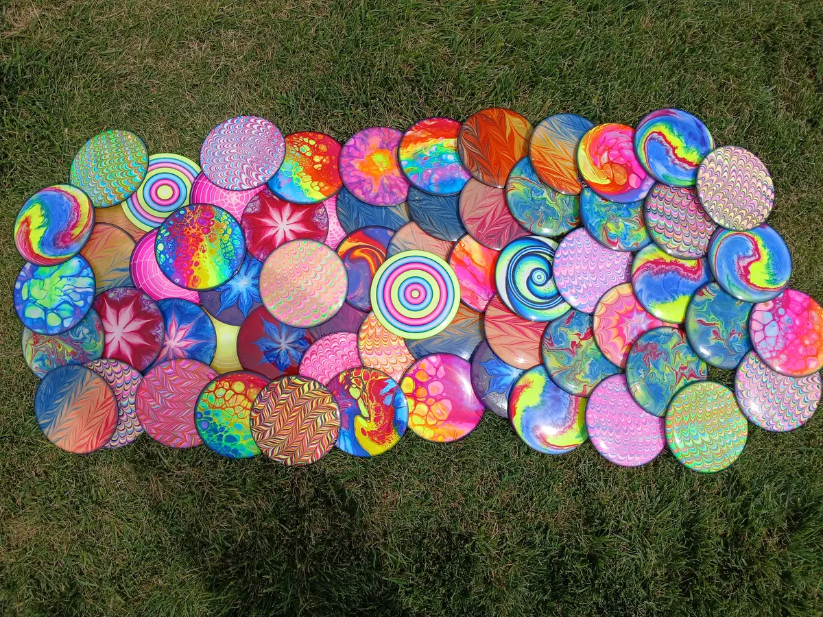 Prodigy Discs 400 D3 Custom Dyed Disc - October 2024 - Disc Golf Vip Exclusive 1