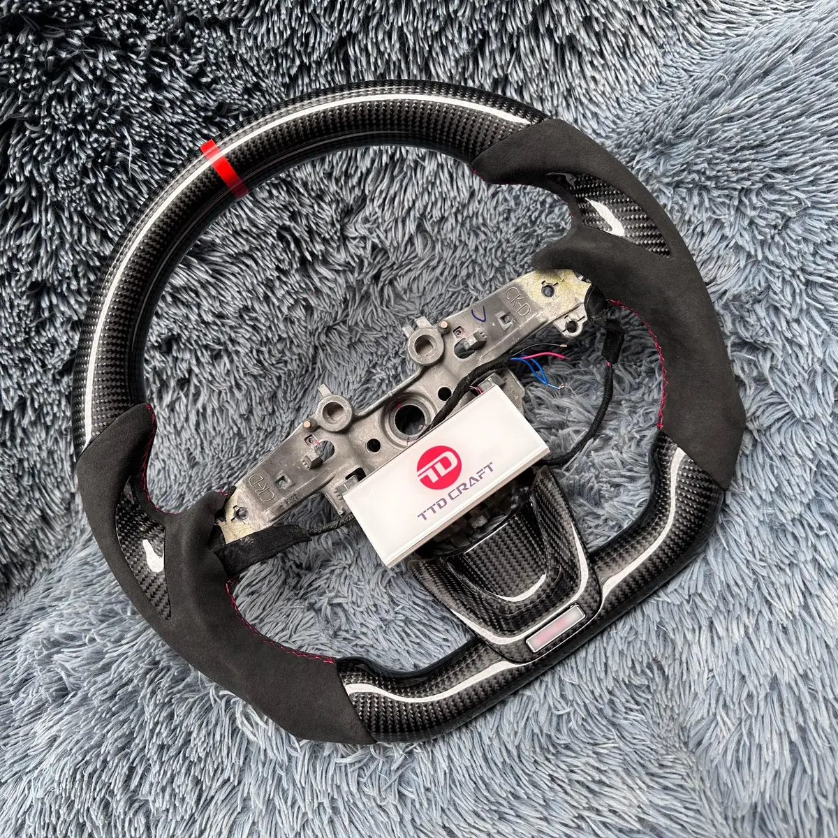 Ttd Craft Kia 2018-2024 Stinger Gt Carbon Fiber Steering Wheel 2