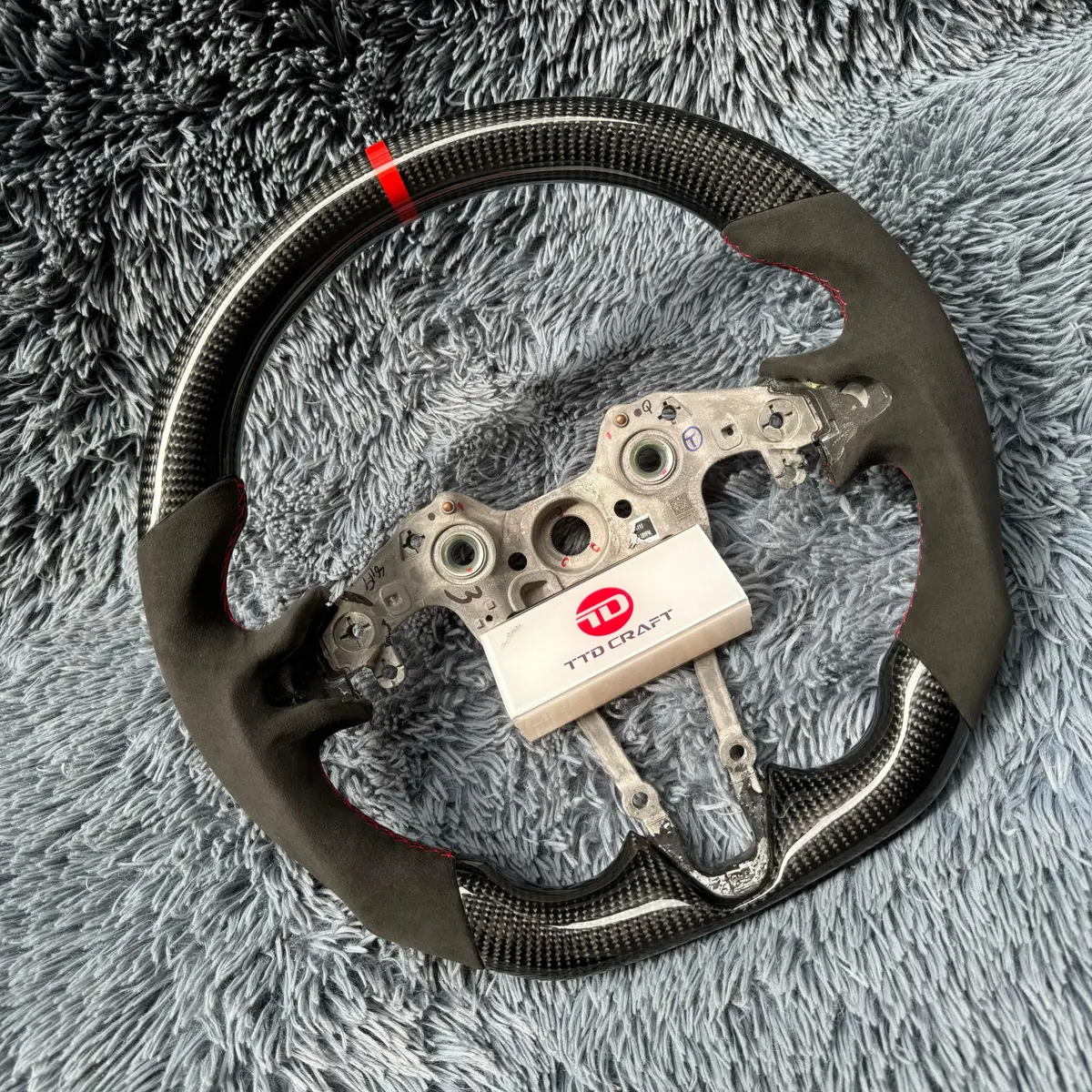 Ttd Craft Hyundai 2020-2025 Elantra N / I20n / I30n Carbon Fiber Steering Wheel 2