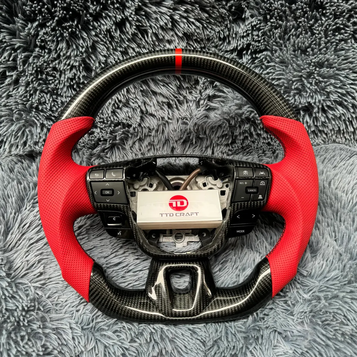Ttd Craft Toyota 9Th Gen 2025 2026 Camry Carbon Fiber Steering Wheel 1