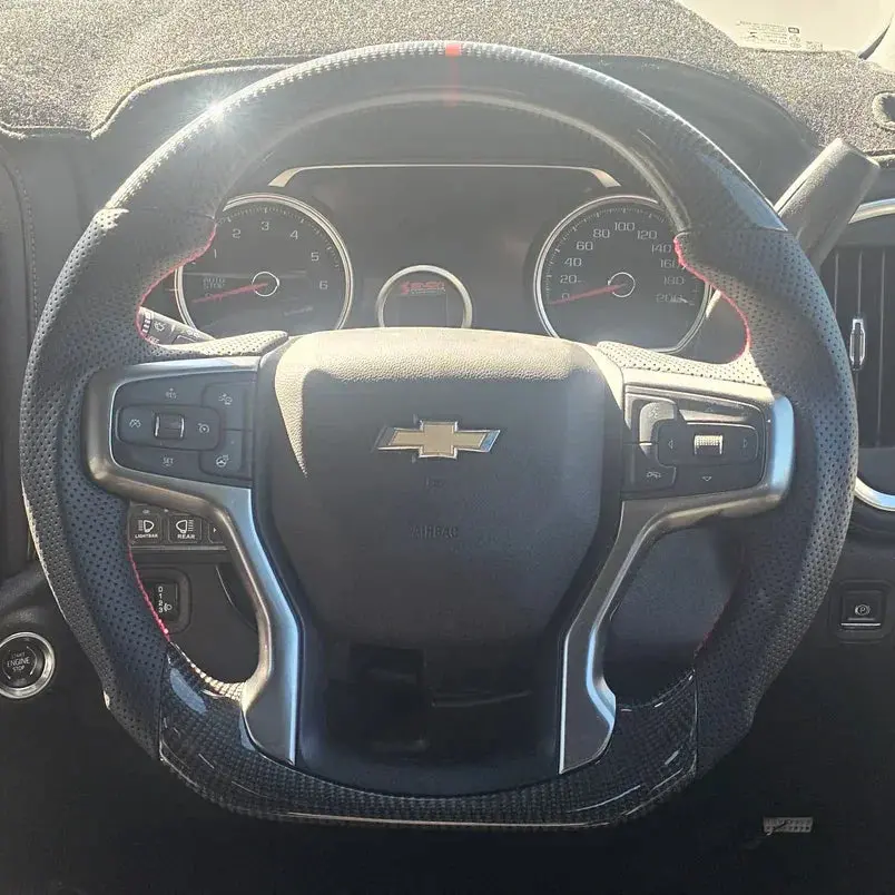 Ttd Craft Chevrolet 2019 -2026 Silverado /Gmc Sierra Carbon Fiber Steering Wheel 1