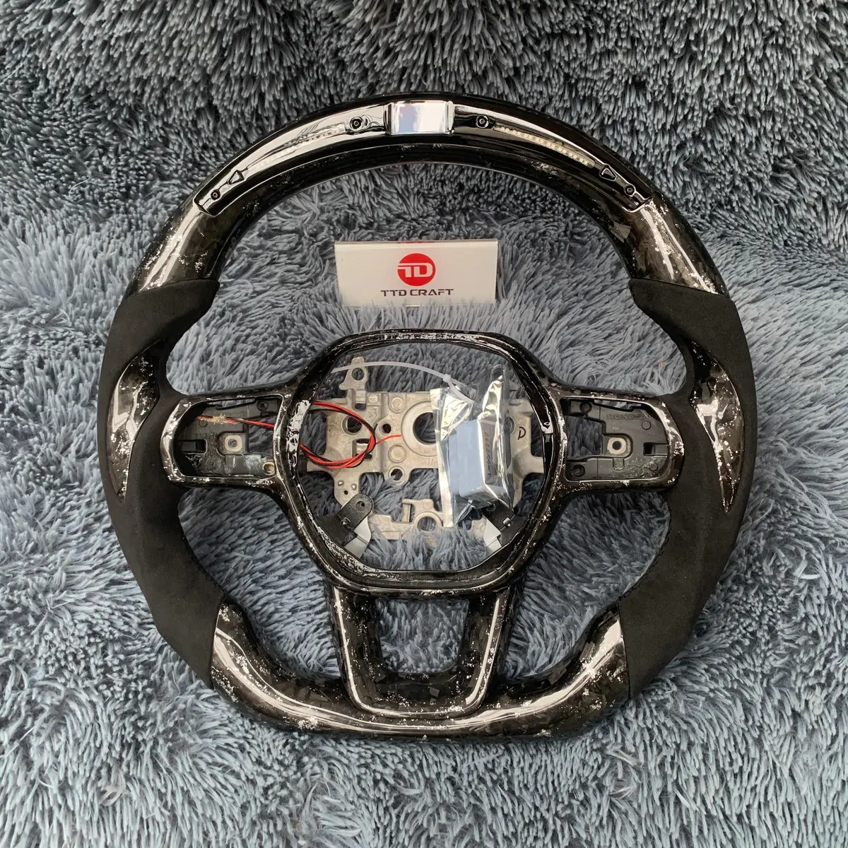 Racing Carbon Fiber Steering Wheel For 2022-2026 Honda Accord Civic | Ttd Craft 1