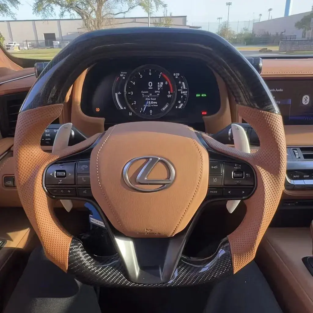 Ttd Craft Lexus 2017-2026 Lc500 Carbon Fiber Steering Wheel 1