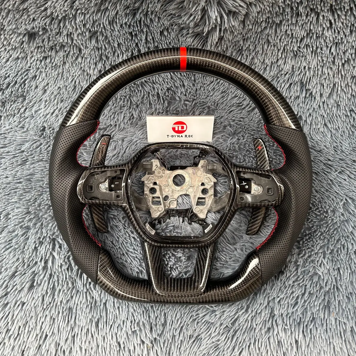 Custom Honda 2023-2026 Crv Carbon Fiber Steering Wheel | Ttd Craft 1