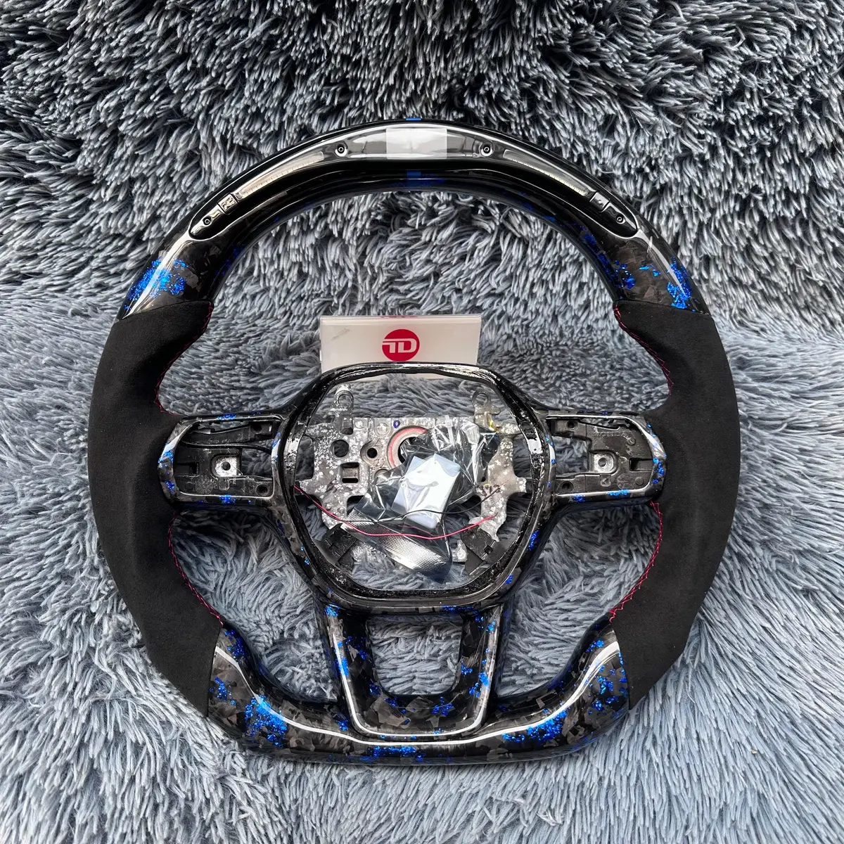 Led Carbon Fiber Steering Wheel For Honda 2023-2026 Crv | Ttd Craft 1