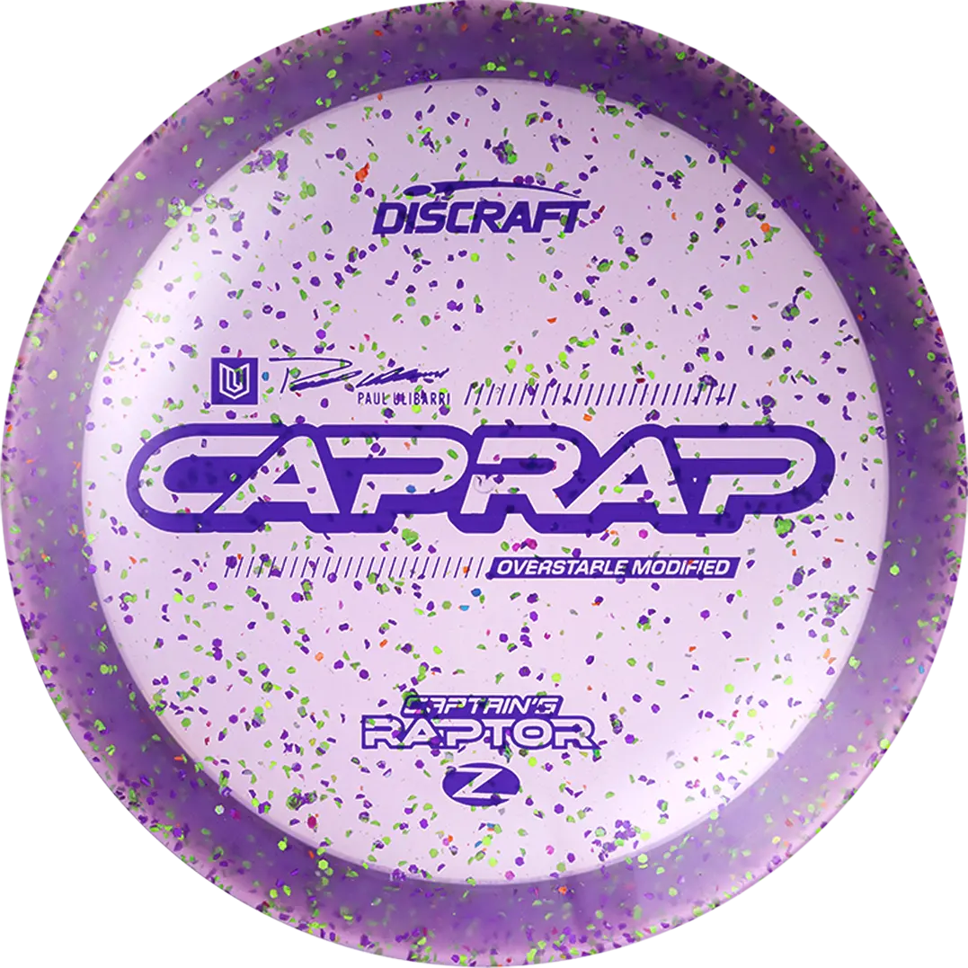 Discraft Z Confetti Captain's Raptor 2026 1