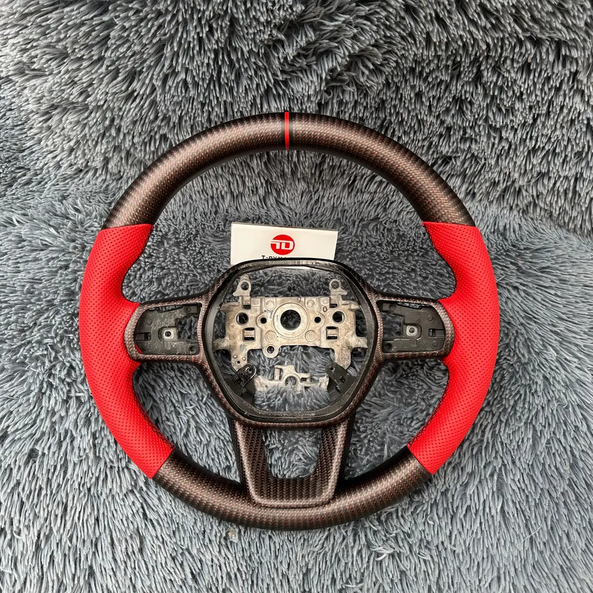 Carbon Fiber Steering Wheel For 2022-2026 Honda Civic Si | Ttd Craft 1