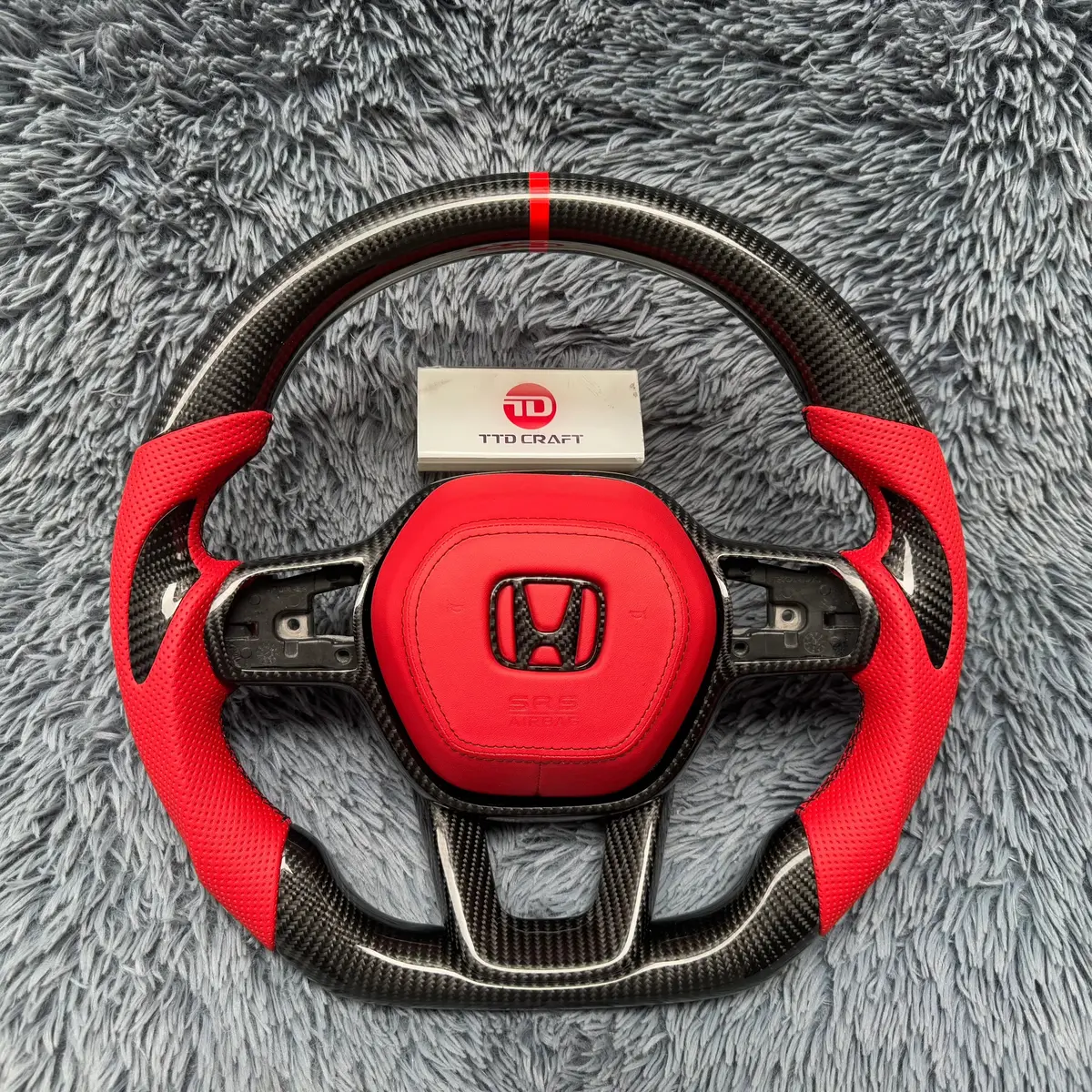 Carbon Fiber Steering Wheel For Honda 2022-2026 Civic Accord | Ttd Craft 1
