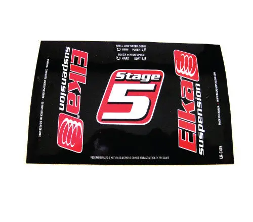 Elka Stage 5 Decal, 77X117mm 1