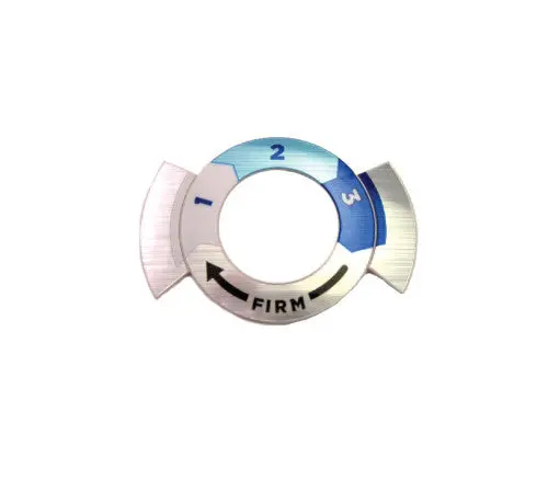 Fox Qs3 Base Valve, 3 Position Mode Control Decal 1