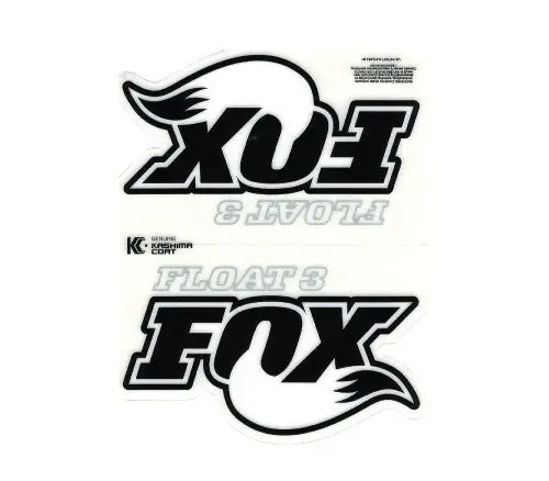 Fox Float 3 Rc2 Evol Air Sleeve Decal 1